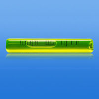 12*72mm 22mm Glass long tubular Bubble level water level meter spirit level measurement instrument