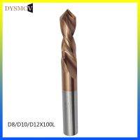 1Pcs Carbide Spotting Drill Bit Diameter 8Mm10mm12mm100l Extral Long Coated Chamfer Drill Positioning Center Bit