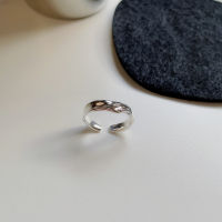 [COD] สไตล์เกาหลีสไตล์ 925 แหวนแหวนมังสวิรัติแบบเรียบง่ายแฟชั่นเงินแท้แหวนนิ้วชี้ออกแบบเฉพาะสำหรับผู้หญิง 2022 ปีของใหม่
