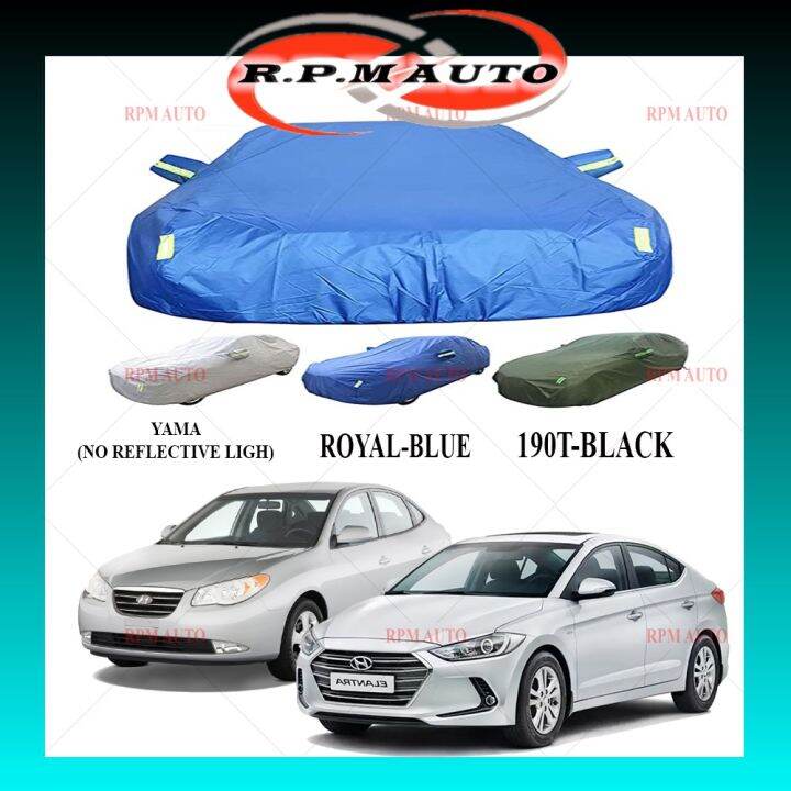 Hyundai Elantra 20052022 High Quality Car Cover 190T Yama RoyalBlue