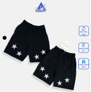 Quần Short Nam Azila - Quần Thể Thao Nam Vải Poly dày dặn Co Dãn In Sao 5