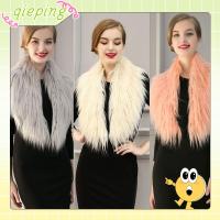 QIEPING 1 PC Elegant Fashion Women Gifts Shawl Warm Winter Long Scarf Faux Fur