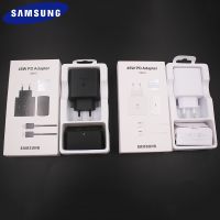 KOLT Digital} ชาร์จเร็ว Samsung 45W PD อะแดปเตอร์ชาร์จเร็วสาย5A Type C สำหรับ Galaxy Z Flip Fold 4 3 S22 S21 S20 Note 20 Ultra W22