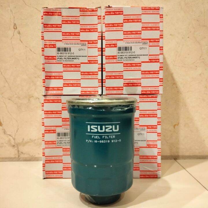 FUEL FILTER SOLAR ISUZU ELF NKR NLR NMR 71 TRAGA ORIGINAL GENUINE PARTS