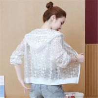 【CW】 New Women 39;s Protection Shirt Sleeve Female Blouse loose