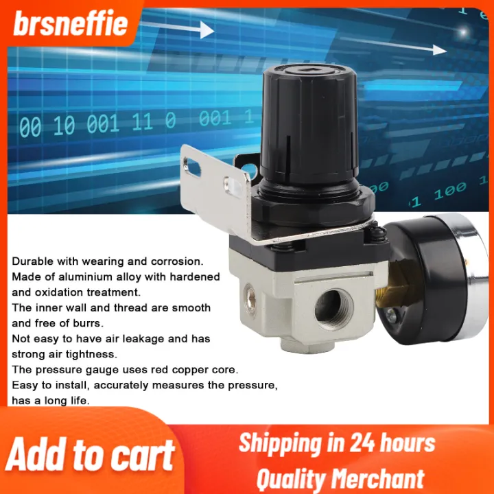 【Gold Certified】Air Pressure Regulator Relief Valve 0.05‑0.8MPa