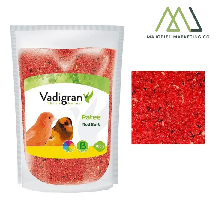 Vadigran Patee Soft Red Bird Food 100g / 700g Lazada PH