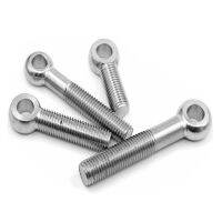 1pcs M6 M8 M10 Live Joint Bolt Screw Round Head Slip-knot Screws With Hole Fish Eye 304 stainless steel Nails Screws Fasteners