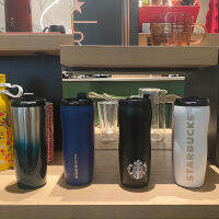 Startbuck ถ้วยขาตั้งกล้อง Starbuck ของแท้ใหม่ถ้วยฉนวนกันความร้อน Starbuck ถั่วลิสงกาแฟอ่อนออกไปข้างนอกรถเหล็กสแตนเลสบุคลิกภาพสำหรับทั้งหญิงและชายถ้วยน้ำ