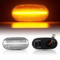 2X Dynamic LED Side Marker Lights Turn Signal Sequential Blinker Indicator For Mitsubishi Mirage Legnum Pajero Gelent 1998-2005