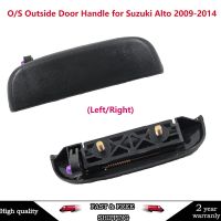 Car Front Outside Door Open Handle Left Right RH O/S Black For Suzuki Alto 2009-2014 Outer Door Handle Parts