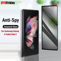 Anti Spy Screen Protector For Samsung Z Fold4 Fold3 External Privacy Tempered Glass For Samsung Galaxy Z Fold 4 3 5G Front Film