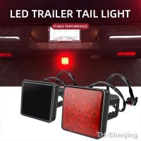 【LZ】✺♂﹍  Car Tail Warning Light Square Style Auto Rear Pilot Brake Light Reverse Stop Signal Lamp Universal Safety Running Lamp 12V