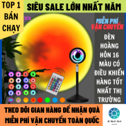 Đèn hoàng hôn 16 màu loại có Điều Khiển, Đèn trang trí phòng ngủ