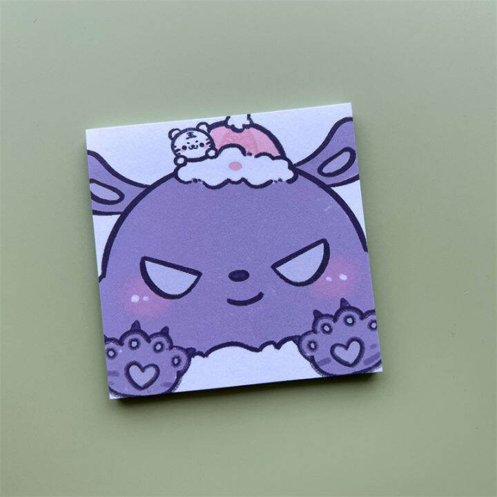 sanrio-kuromi-sticky-note-cartoon-cute-pad-stickable-note