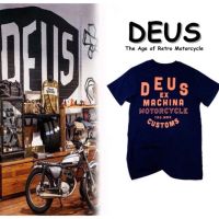 เสื้อยืดคอกลม  DEUS แท้% (Du002)