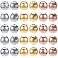 5/10/30/50PCS Earring Back Balls 3 Colors 16/18g Screw Ear Accessories