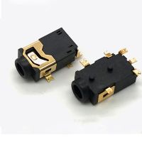 50ชิ้น3.5มมแจ็คเสียง PJ-224แนวนอน6PIN SMD สเตอริโอสวิตช์คู่คอลัมน์คู่ช่องเสียบเสียงช่องเสียบเครื่องขยายเสียง