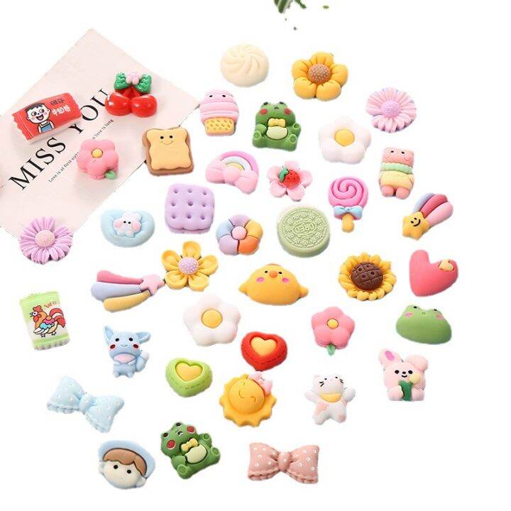 familiars-cod-สติกเกอร์เรซิ่น-50-ชิ้น-สุ่ม-อุปกรณ์-diy-เรซิ่น-ตกแต่งเคสมือถือ-อุปกรณ์เสริม-ตกแต่งตู้เย็น-ลายการ์ตูนน่ารัก-3d