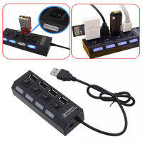 USB HUB 4 Port ON/OFF 4 สวิซต์ USB 2.0 HUB Hi-Speed