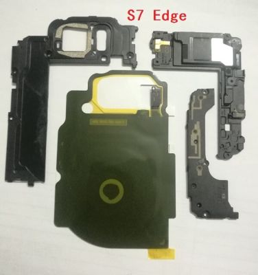 【♘COD Free Cas♘】 nang20403736363 4ชิ้น/เซ็ตสำหรับ Samsung Galaxy S7 G930ขอบ S7 S8 G950ขอบ S8 S9บวกลำโพงที่ปิดแผงเสาอากาศชาร์จไร้สาย Nfc