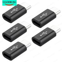 [Best A]✩✫✬ 5Pcs Small Micro USB To USB-C Adapter Mobile Phone Adapter Type-c Interface Data Line Converter For Samsung Xiaomi Huawei ✬✫✩