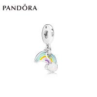 Pandoraˉ String ornaments beads Pendant Love Rainbow 925 Silver String Ornament 797016ENMX Bracelet Necklace Pendant Womens Personality Fashion DIY beads Pendant Pandoraˉ Pendants