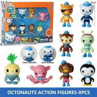 Original Octonauts Action figures ชุด movable Joint อะนิเมะการ์ตูน barnacle kwazii peso Dashi tweak ของเล่นเด็ก