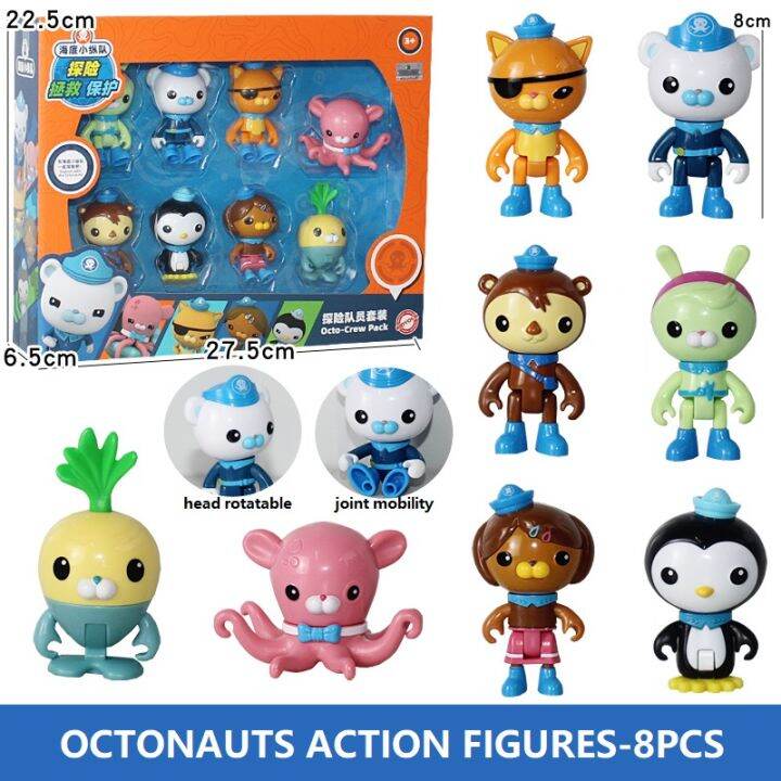 original-octonauts-action-figures-ชุด-movable-joint-อะนิเมะการ์ตูน-barnacle-kwazii-peso-dashi-tweak-ของเล่นเด็ก