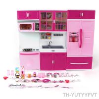 Kids Large Children /27s Kitchen With Sound And Light Girls Pretend Cooking Toy Play Set Pink Simulation Cupboard Gift Toy Food