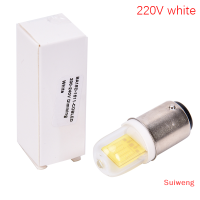 Suiweng หลอดไฟไฟ LED แบบ BA15D 5W 110V 220V โคมไฟ LED AC COB สำหรับเครื่องเย็บผ้าโคมระย้า