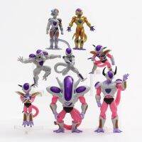 ดราก้อนบอล Z Frieza 8ชิ้น/เซ็ตของเล่นตุ๊กตาพีวีซีรุ่นตุ๊กตาทุกรูปแบบ