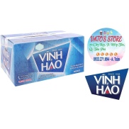 Thùng 24 chai nước khoáng VĨNH HẢO 350ml Lốc 6 chai nước khoáng VĨNH HẢO