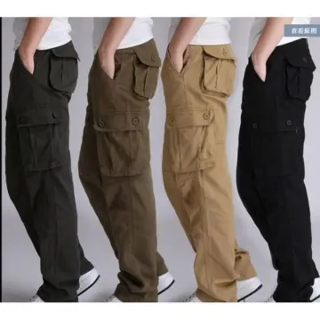 TWICE Same model 4 Pocket Cargo Pants Jeans Casual Baggy Wide Leg Pants for  Women