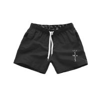 Summer New Mens Sports Shorts Quick Dry Travis Scott Cactus Jack Gym Beach Shorts Mens Swimming Sexy Beach Board Surf Shorts