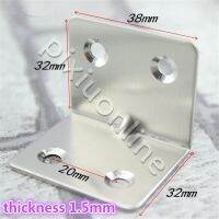 △ DS280b Widen Rectangle Angle Stainless Steel Corner Braces 4Apertures 1.5mm Thickness Free Shipping Brazil Italy