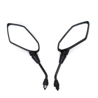 Motorcycle Rearview Mirror Scooter E-Bike Rearview Mirrors Electrombile Back Side Convex Mirror 8mm 10mm Carbon Fiber Mirrors