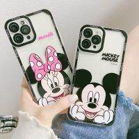 Cute Mouse Case Compatible for Iphone 13 Pro Max Casing 13 12 11 XS XR X 8 7 6 6s Plus Mini Transparent Phone Cover Cell