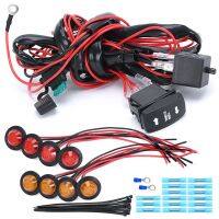 Universal ATV/UTV Turn Signal Kit Horn Flasher Relay Harness System Kit for Golf Cart SXS ATV UTV Street Kit