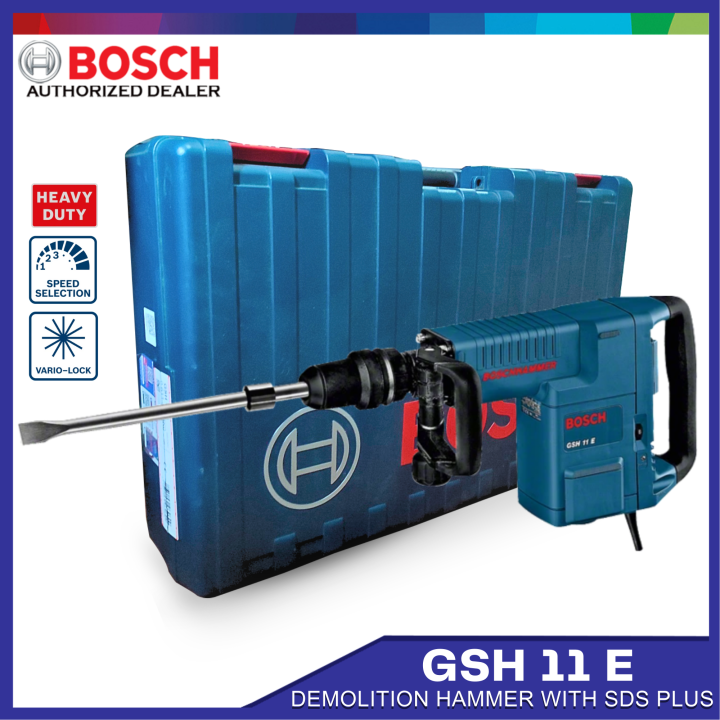 Bosch GSH 11 E Demolition Hammer SDS Max 1500 watts HD Power Tool