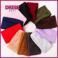 PETI DRESS กันลม ที่อุ่นคอ ขี่ Bib สีทึบทึบ ผ้าพันคอหน้าหนาว ปกคออบอุ่นคู่ หนาขึ้น ผ้าพันคอรถจักรยานยนต์สกี ชายหญิง