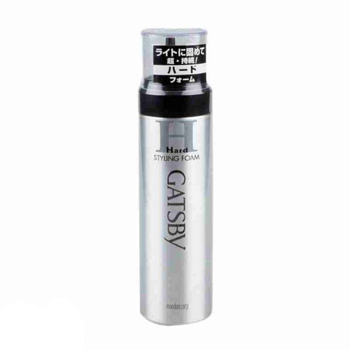 GATSBY Hair Styling Foam Hard Spray 185g (Exp 2024) Lazada
