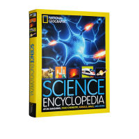 Original English National Geographic Science Encyclopedia hardcover childrens Science Encyclopedia steam popular science books of National Geographic primary school