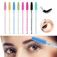 ﺴ▬✉ 20/50pcs Makeup brushes Disposable Crystal Eyebrow brush Mascara Wand Applicator Eye Lashes Eyelash Extension Tool