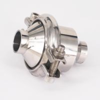 Welding OD 19mm/25mm/32mm/38mm/45mm/51mm 304 Stainless Steel Sanitary Weld Check Valve Non-Return For Home Brew Beer 229 psi