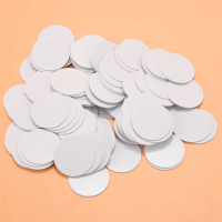 100Pcs/Lot for NTAG215 NFC PVC Coins Chip Phones Available Labels Tag 215