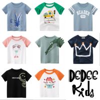 DEDEE KIDS เสื้อยืด เสื้อยืดเด็ก ดช ดญ อายุ 2-4 ปี สูง 90-100 ซม เสื้อยืดแขนสั้น 27KIDS