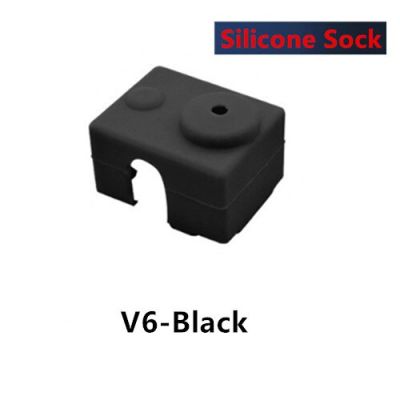 50ชิ้นถุงเท้าซิลิโคนสำหรับ Pt100 E3d Mk8 Mk7 V6ฉนวนกันความร้อนแขนบล็อกทำความร้อน Volnaco Mk10 Mk9 3d เครื่องพิมพ์
