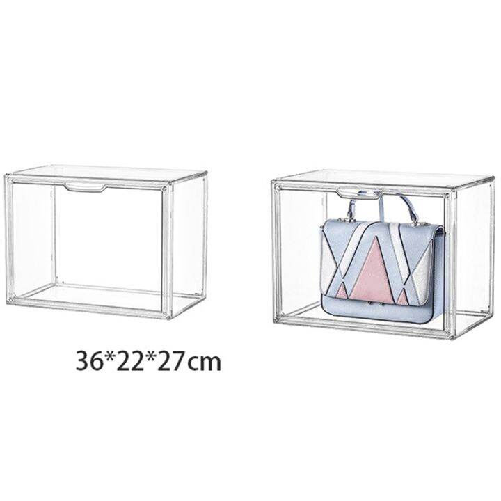 purse-storage-organizer-for-closet-clear-acrylic-display-box-for-handbag-stackable-bag-organizer-with-magnetic-door