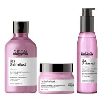 Loreal Prokeratin Series Expert Liss Unlimited ชุดดูแลเส้นผมสำหรับผมชี้ฟู ไม่มีน้ำหนัก พร้อมทรีตเม้นท์ ระบุสินค้าก่อนสั่งซื้อ